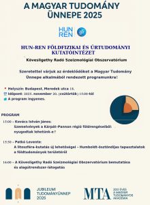 Magyar Tudomány Ünnepe 2025